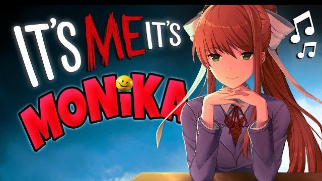 ЭТО ЖЕ Я - МОНИКА - НОВАЯ ВЕРСИЯ КЛИПА ВЕРИТИ It's Monika - Horror Skunx VERITY Parody