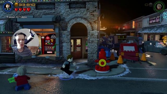 LEGO Marvel's Avengers Железный человек прохождение (PC) #15