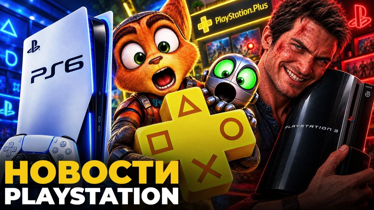 РАСКРЫТА ДАТА ВЫХОДА PS6. Эмулятор PS3. Безумные скидки на PS Plus. Новости PlayStation
