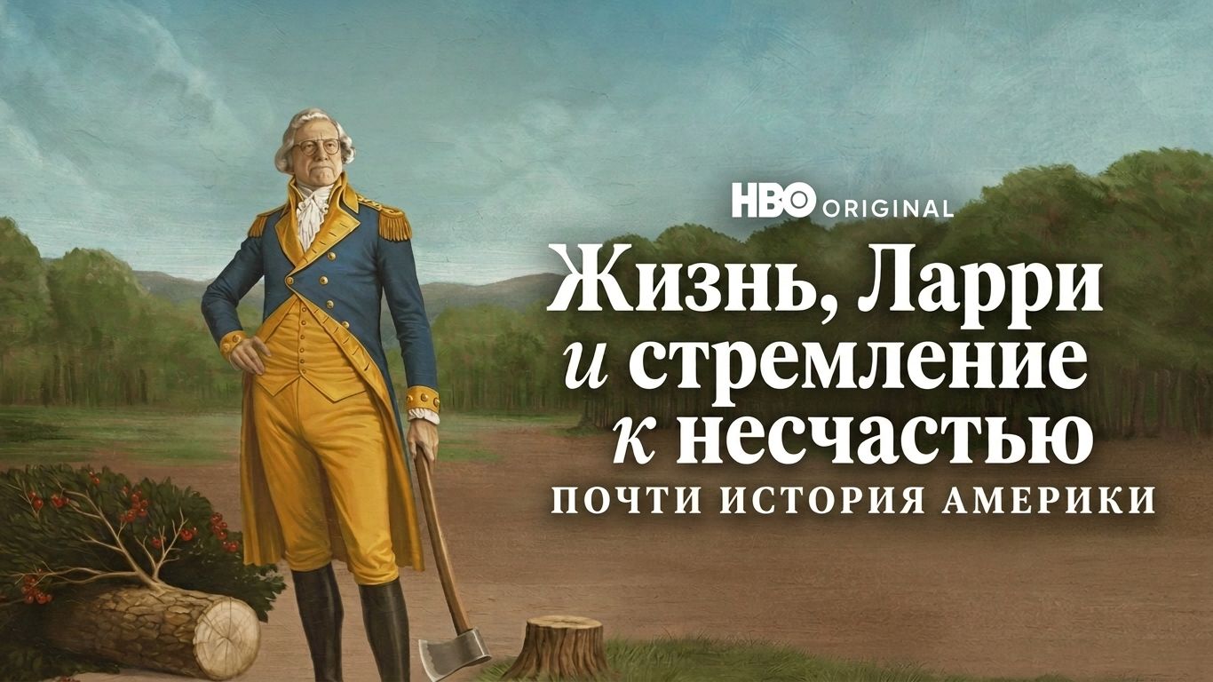 Жизнь, Ларри и стремление к несчастью: Почти история Америки (сериал 2026) | все серии