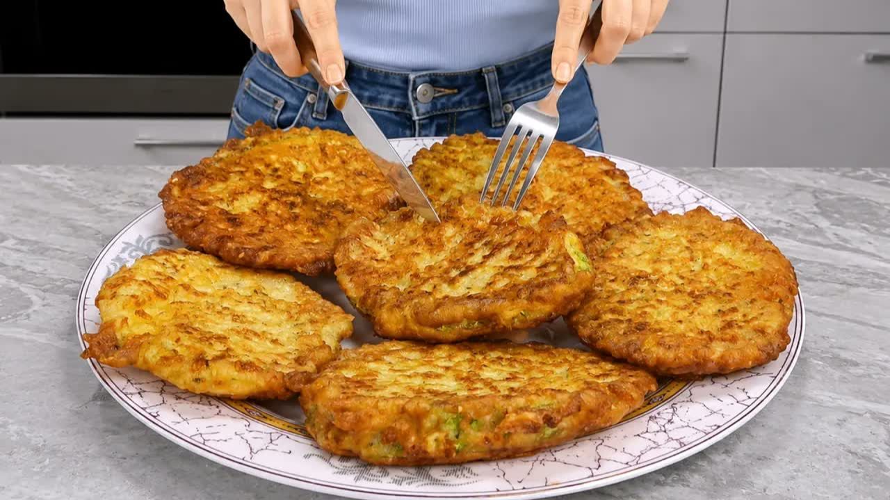 Дешевые кабачки с яйцами 🍳🔥 вкуснее мяса! Готовьте каждый день по рецепту бабушки