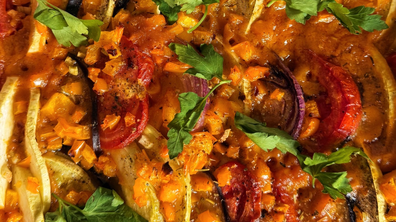 Рататуй с кабачковой икрой