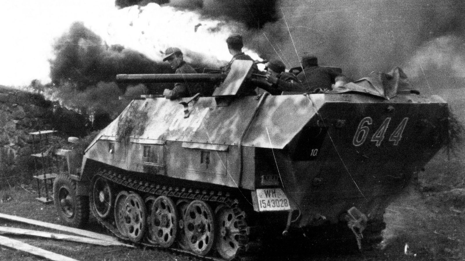 Сальной солдат Вермахта. Sd.Kfz. 251.