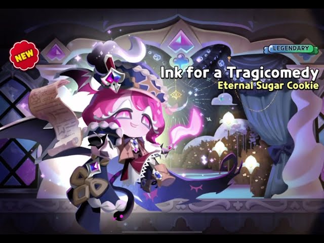 COOKIE RUN KINGDOM: РУССКАЯ ОЗВУЧКА ETERNAL SUGAR COOKIE INK OF A TRAGYCOMEDY