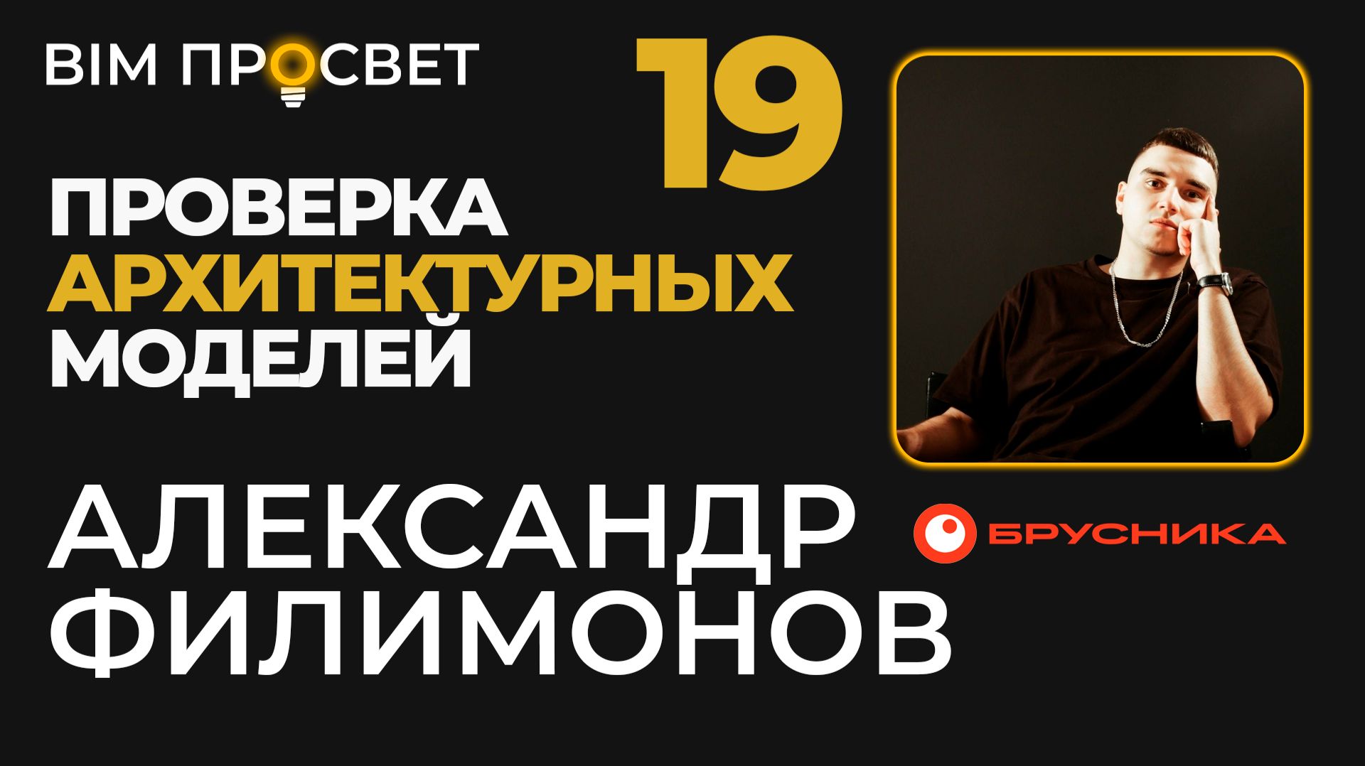 Как проверяют архитектурные модели в Бруснике. Александр Филимонов. BIM Просвет