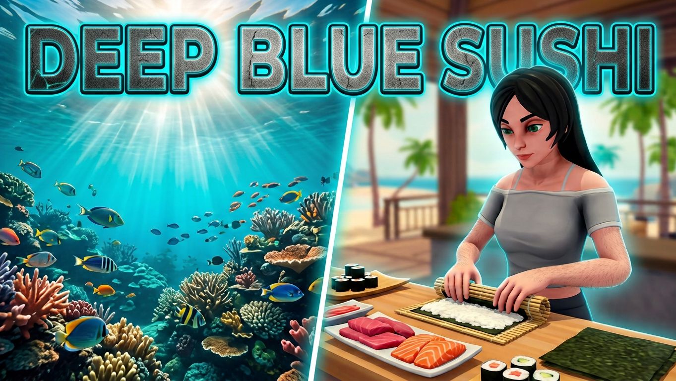 Deep Blue Sushi (3) Ловим креветок