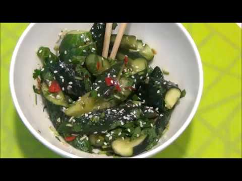 Ооочень вкусные огурцы по корейски- Кимчхи.