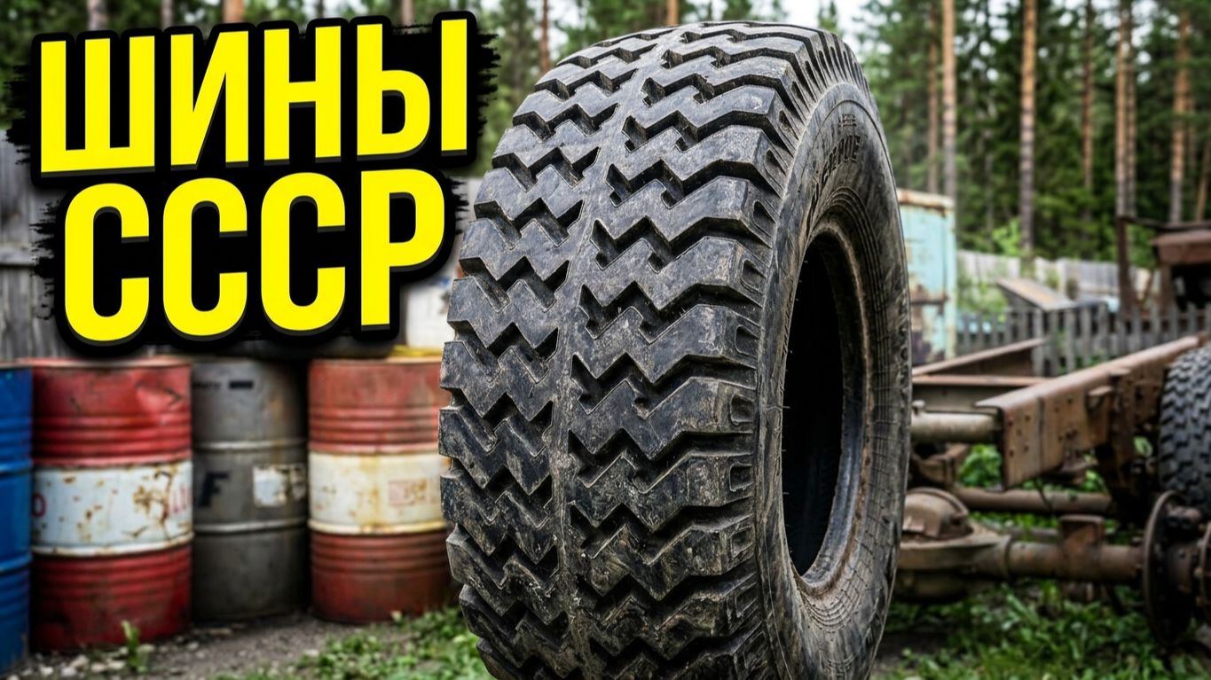 Ремонтирую Урал. Купил шины на прицеп.
