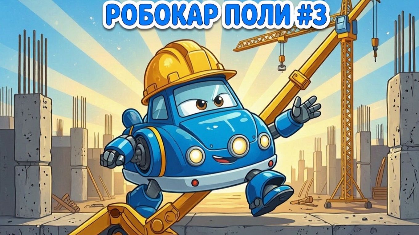 РОБОКАР ПОЛИ: Строитель #3 (Robocar Poli: Builder Games!) Мультфильм - Игра Про Машинки
