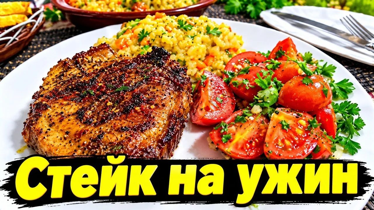 Наталья Губарева. ПРИГОТОВИЛА СТЕЙК НА УЖИН 😍⧸ ЖИЗНЬ В СЕЛЕ #villagelife