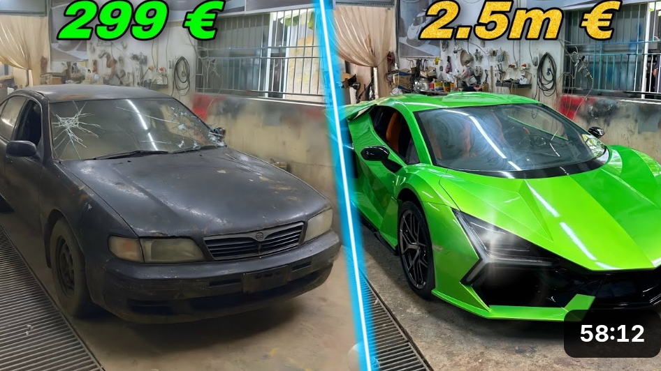 350 дней ручной работы над суперкаром Lamborghini Revuelto.