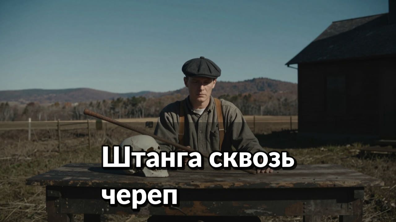 Он пережил стальную штангу в черепе — и стал другим человеком