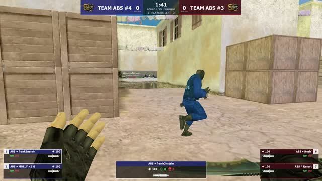 TEAM ABS #3 -vs- TEAM ABS #4 | 1 карта | Гранд Финал | ABSOLUTE CUP 2x2 | @kn1feTV