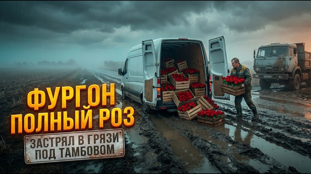 Дальний рейс | Её фургон застрял в грязи — а до свадьбы оставалось три часа…