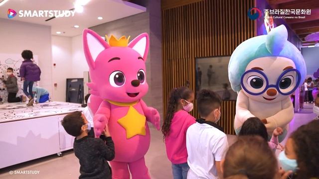Интерактивная выставка Pinkfong и Baby Shark прибыла в Бразилию, Сан-Паулу