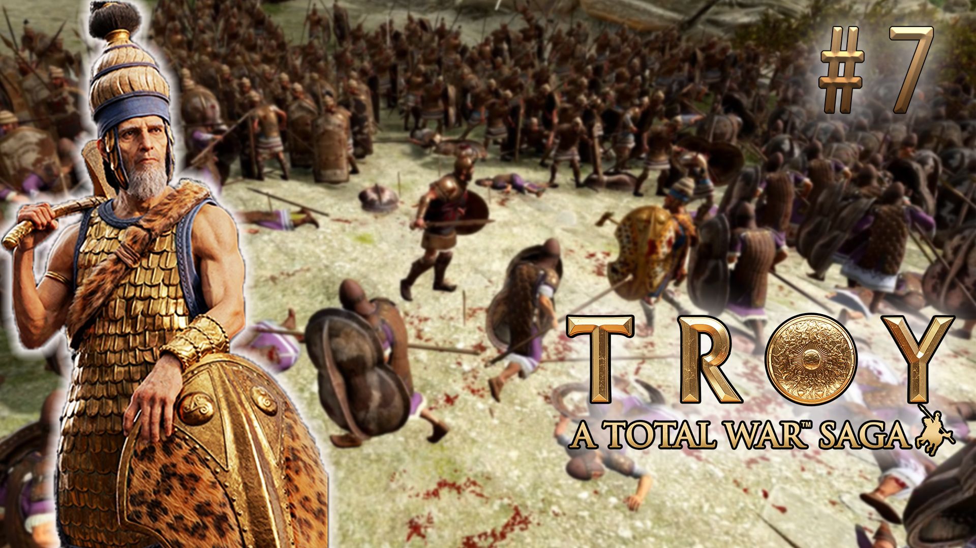 Покорение Триопия. Total War Saga: Troy. Сарпедон (Легенда) # 7