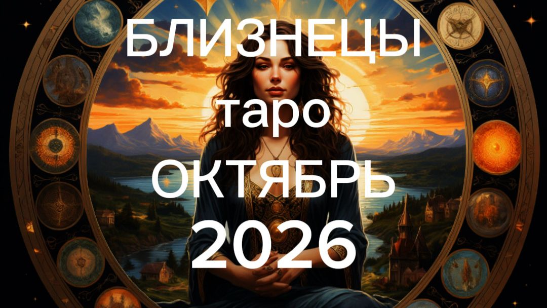 БЛИЗНЕЦЫ таро-прогноз ОКТЯБРЬ 2026 от Марии Тихоновой