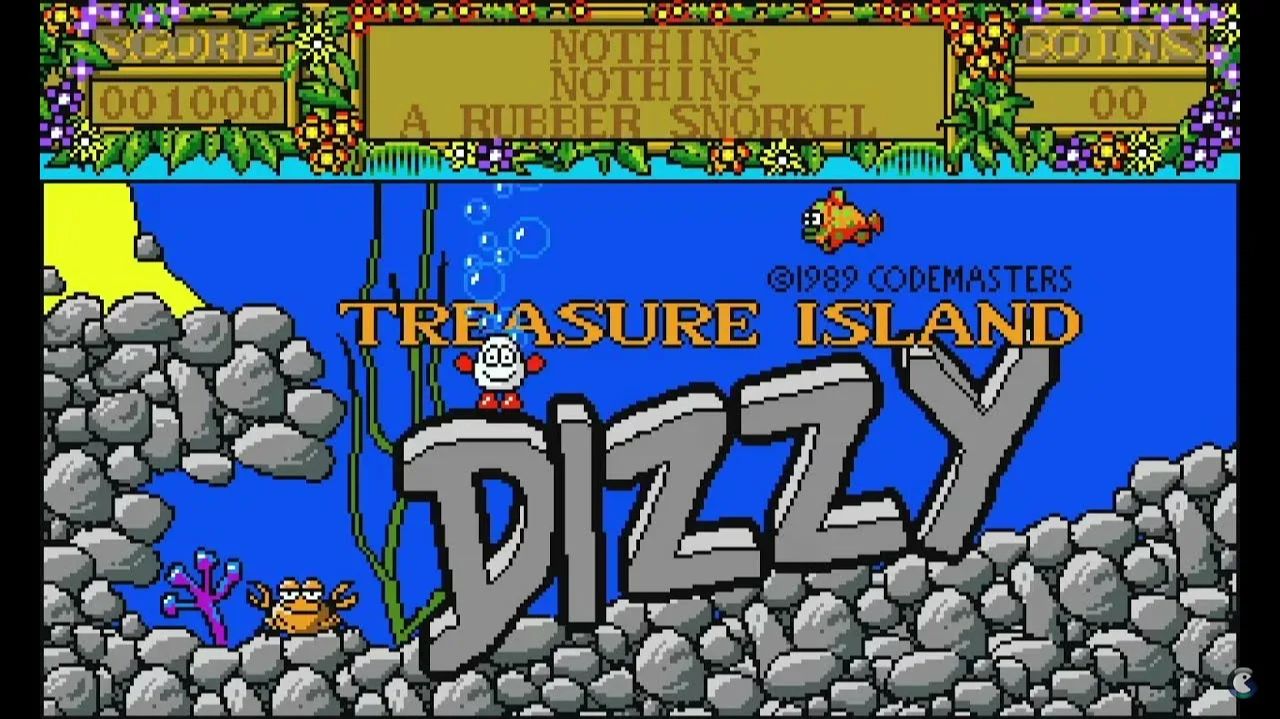 Treasure Island Dizzy -Интро версии для Amiga