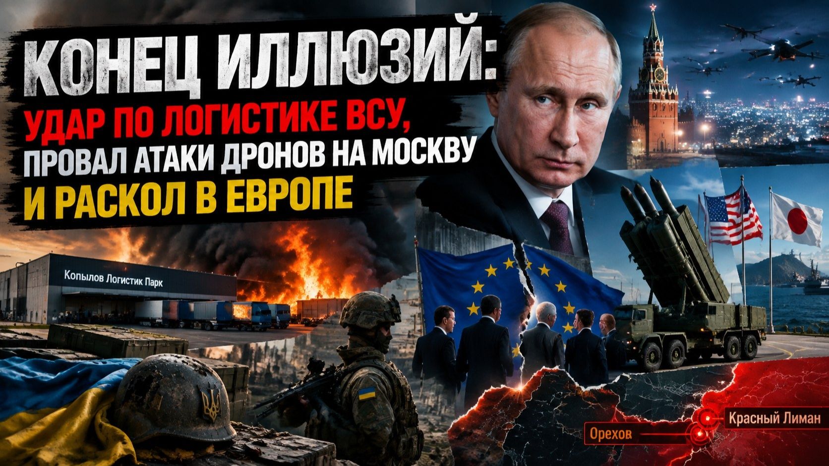 1600 дронов на Москву, 27 тысяч потерь ВСУ и ракеты США в Японии: Россия ответила на все вызовы