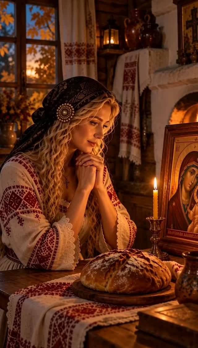 Мария, моли о нас. Храни детей и наши семьи.