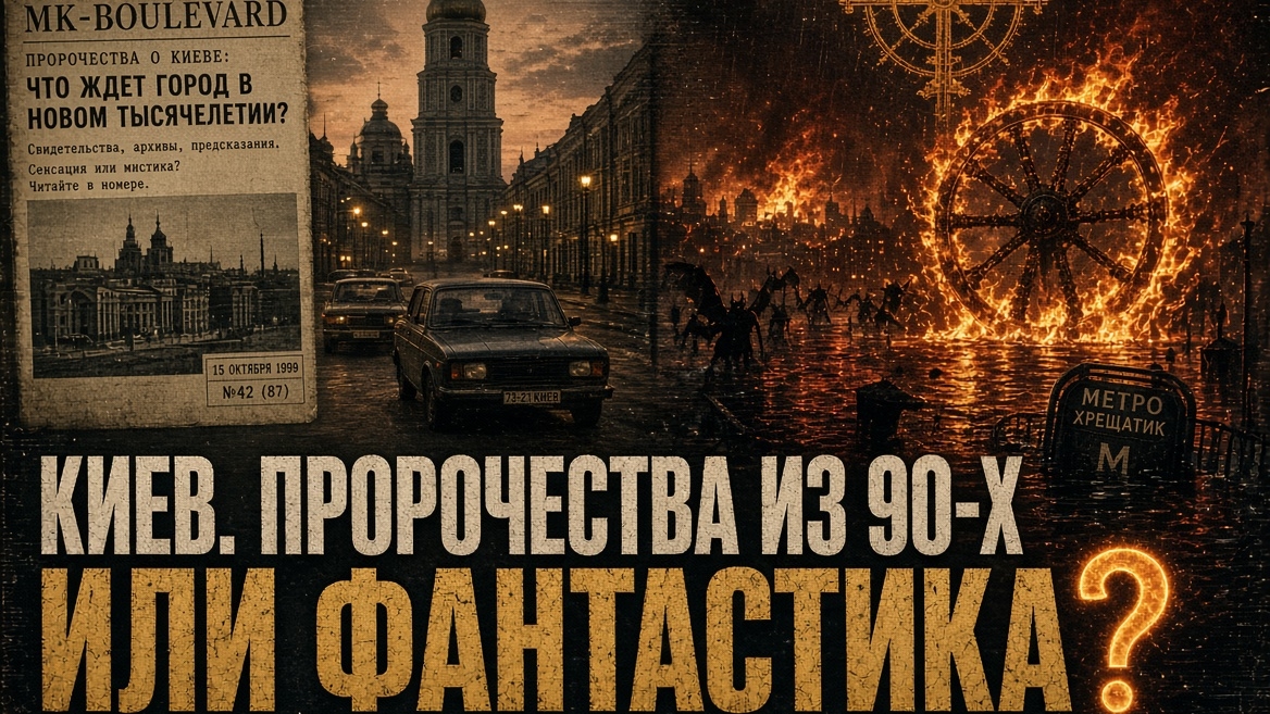 КИЕВ ПРОРОЧЕСТВА ИЗ 90 Х ИЛИ ФАНТАСТИКА? ШАВКАТ