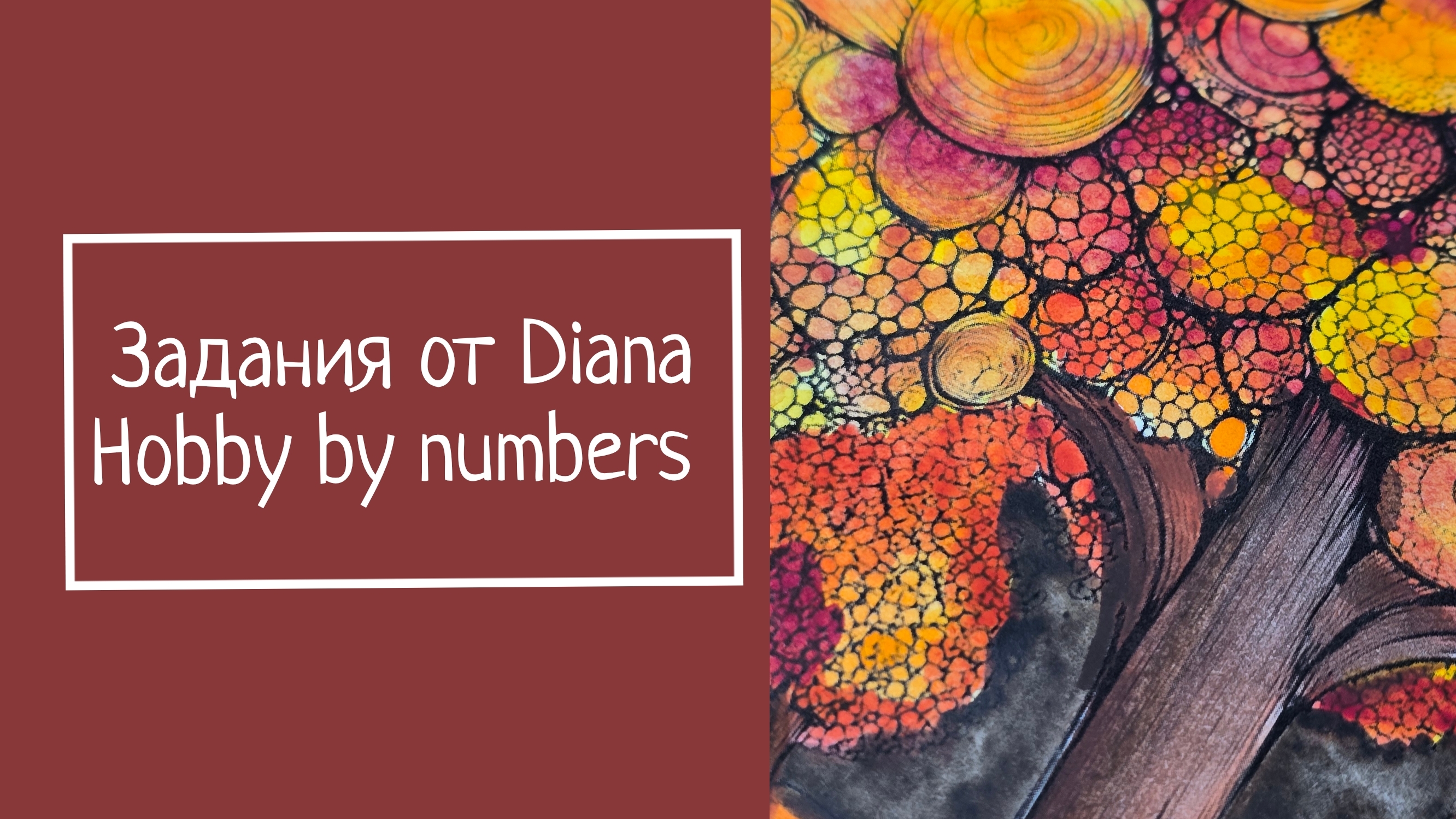 ЗАДАНИЯ от Diana Hobby By Numbers