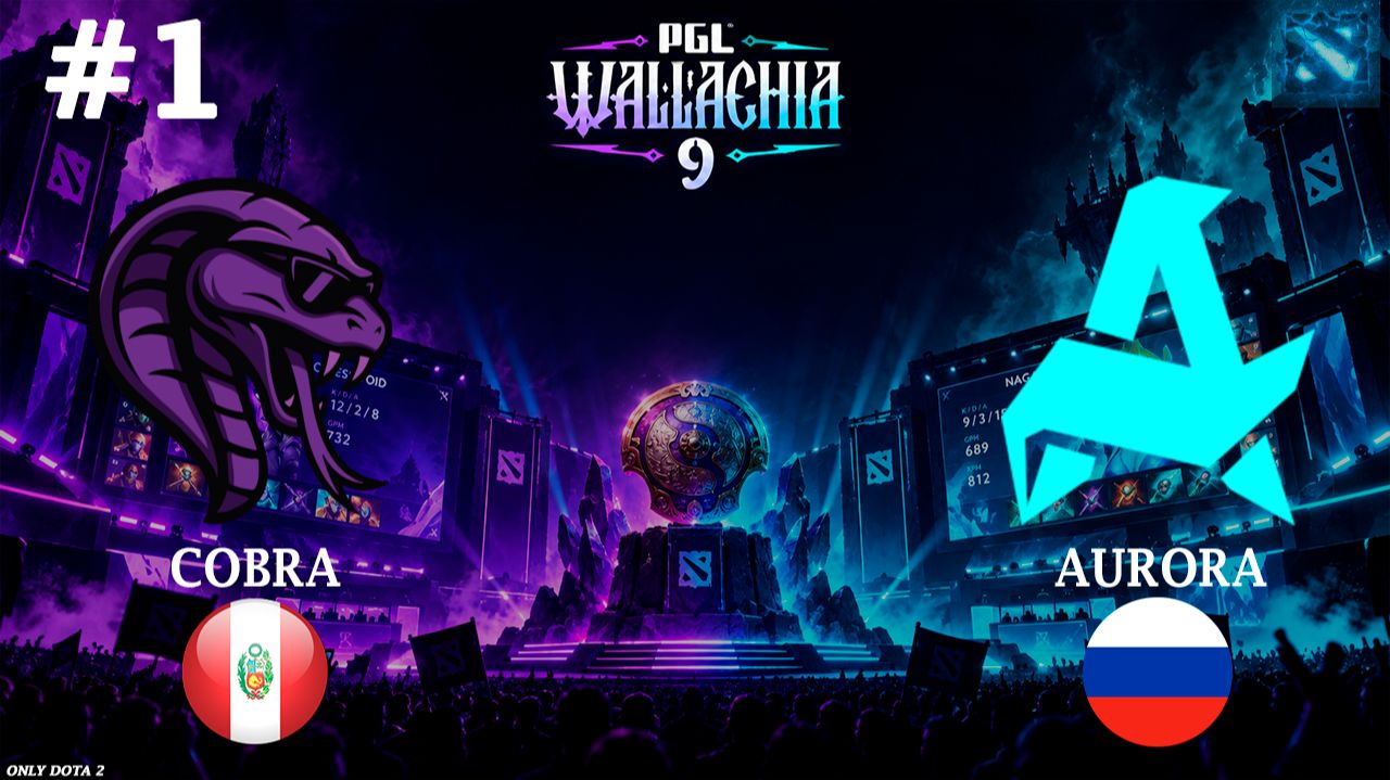 ПАРКЕР ПРОТИВ СКИТЕРА! | Aurora vs Cobra #1 (BO3) PGL Wallachia S8