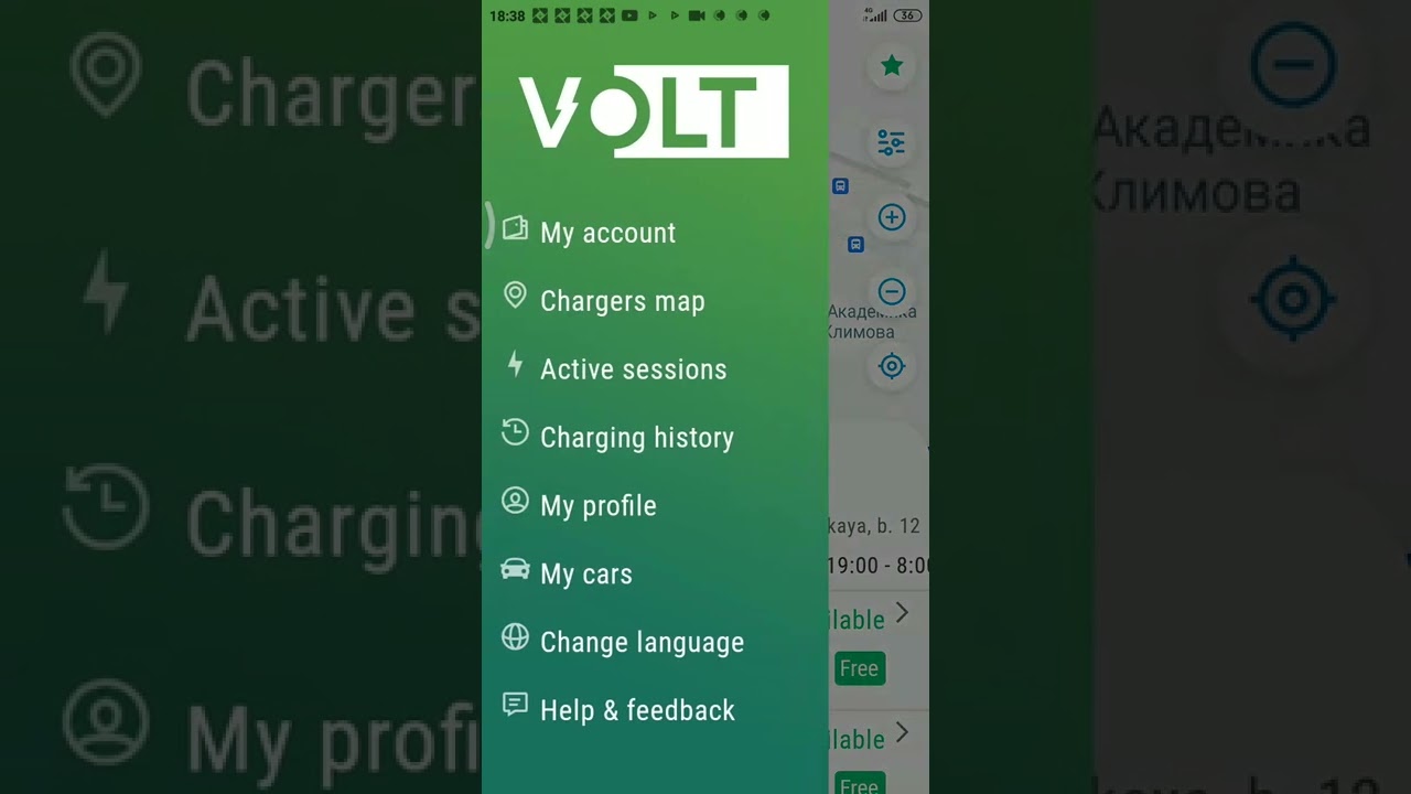 МП VOLT мобильное приложение для монетизации зарядных сессий