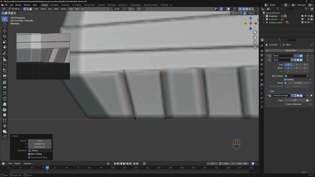 BLENDER THE SCI-FI WAR MACHINE 49. 049_Modeling The Toe Claws And Foot Treads