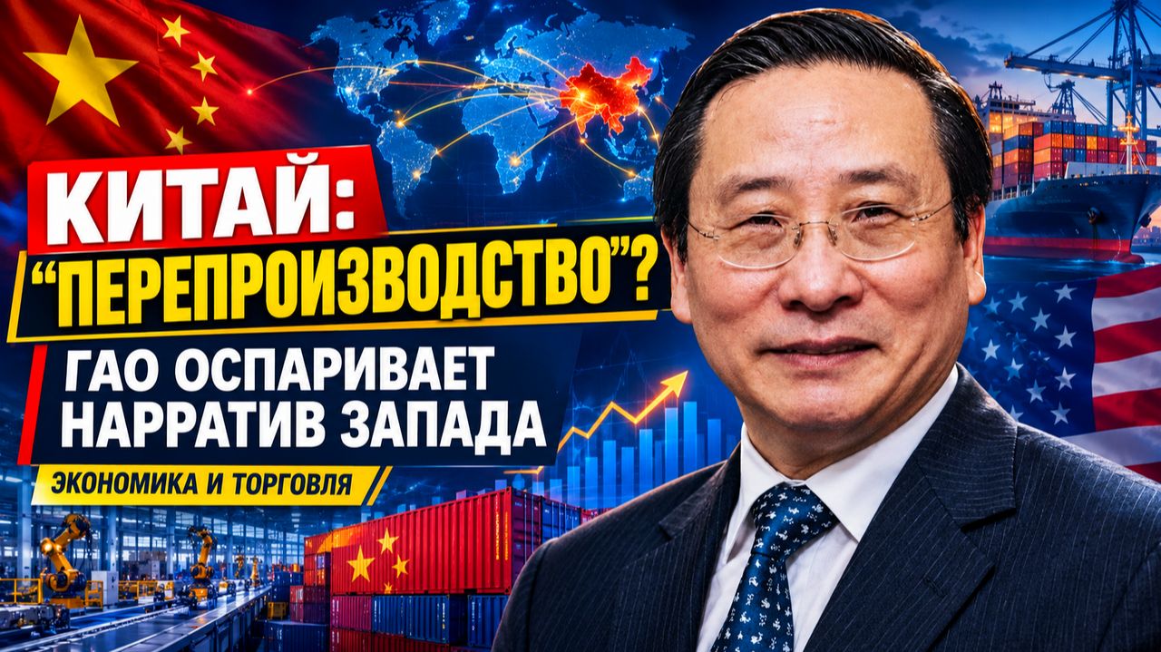 ПРОФЕССОР ГАО РАЗОБЛАЧАЕТ МИФ О ПЕРЕПРОИЗВОДСТВЕ В КИТАЕ!