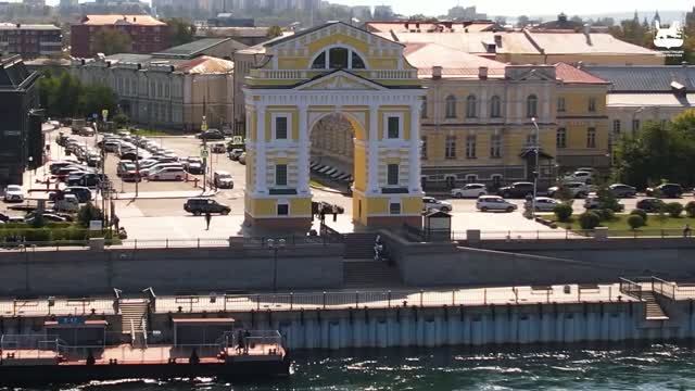 Завершён ремонт фасада Московских ворот. Иркутск