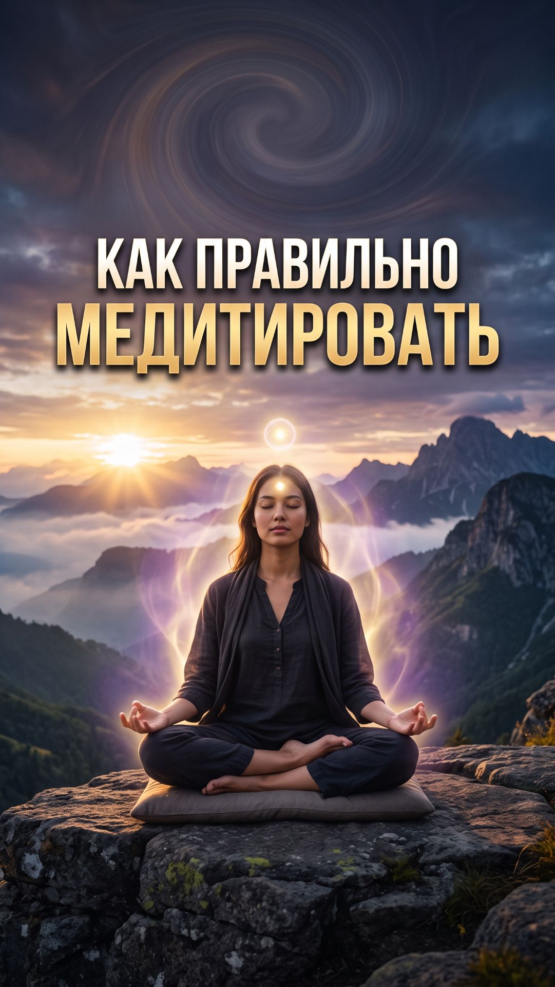 КАК ПРАВИЛЬНО МЕДИТИРОВАТЬ
