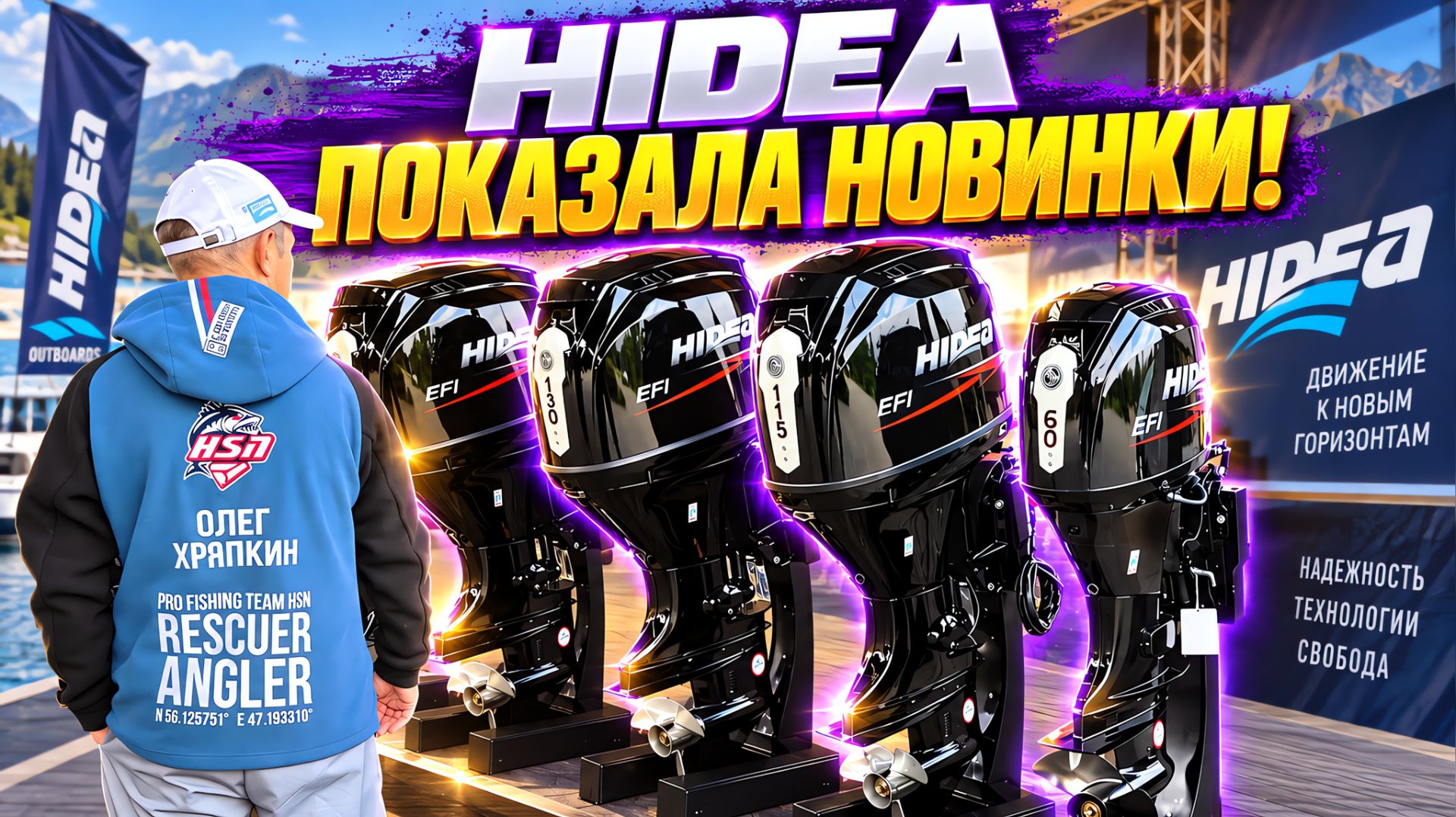 HIDEA ПОКАЗАЛА НОВИНКИ! ПРЕМЬЕРА НОВЫХ ЛОДОЧНЫХ МОТОРОВ