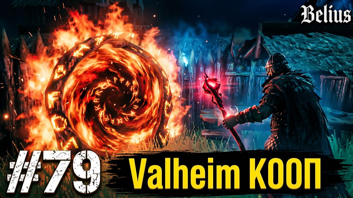 КРАЙНЯЯ ДЕРЕВНЯ ОБНОВА Valheim КООП. #79 ЗАПИСЬ СО СТРИМА!