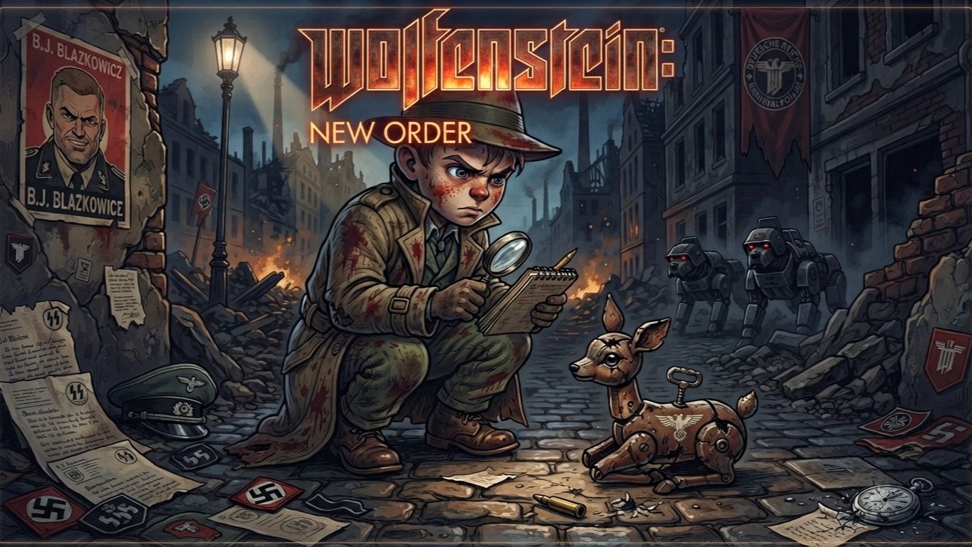 Wolfenstein: New Order #3 \ Ищем совесть у механических псов