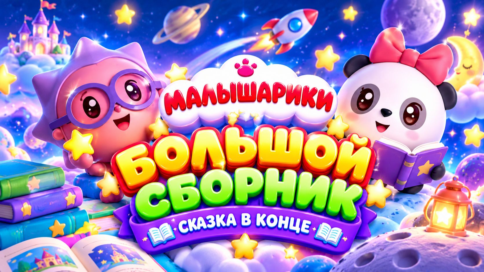 МАЛЫШАРИКИ 🧸 БОЛЬШОЙ СБОРНИК МУЛЬТИКОВ 🌈 СКАЗКА
