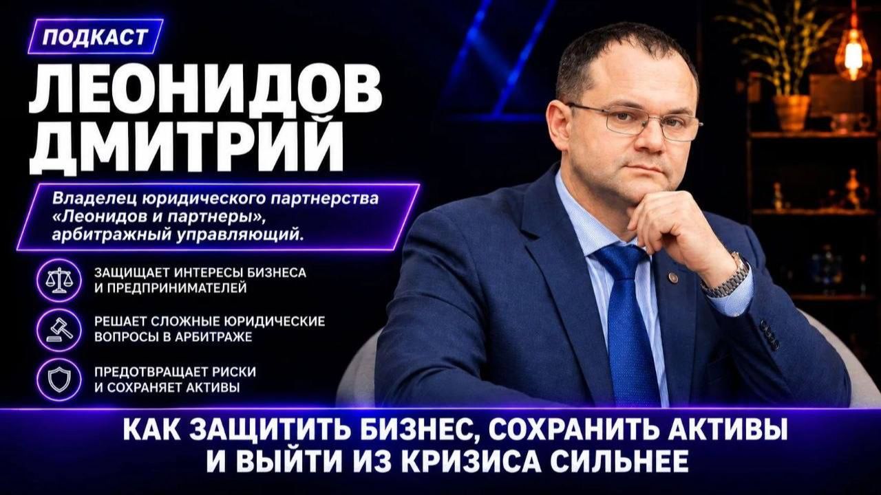 Дмитрий Леонидов в подкасте "Вип персона"