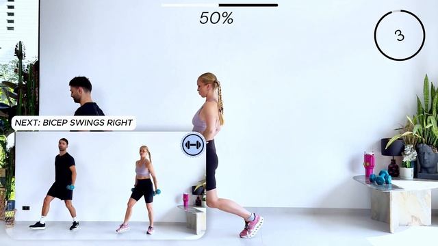 20 Min Full Body Workout Burn Fat & Lean Muscle (Bodyweight + Weights)