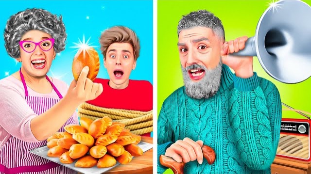 ТИПЫ БАБУШЕК и ДЕДУШЕК !#А4