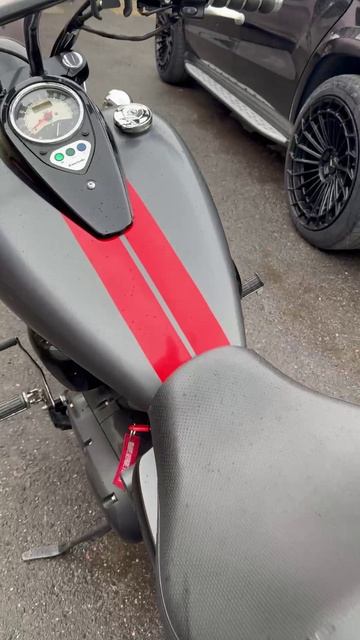 Kawasaki Vulcan Custom холодный пуск