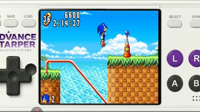 Sonic Advance мобильная игра как на денди