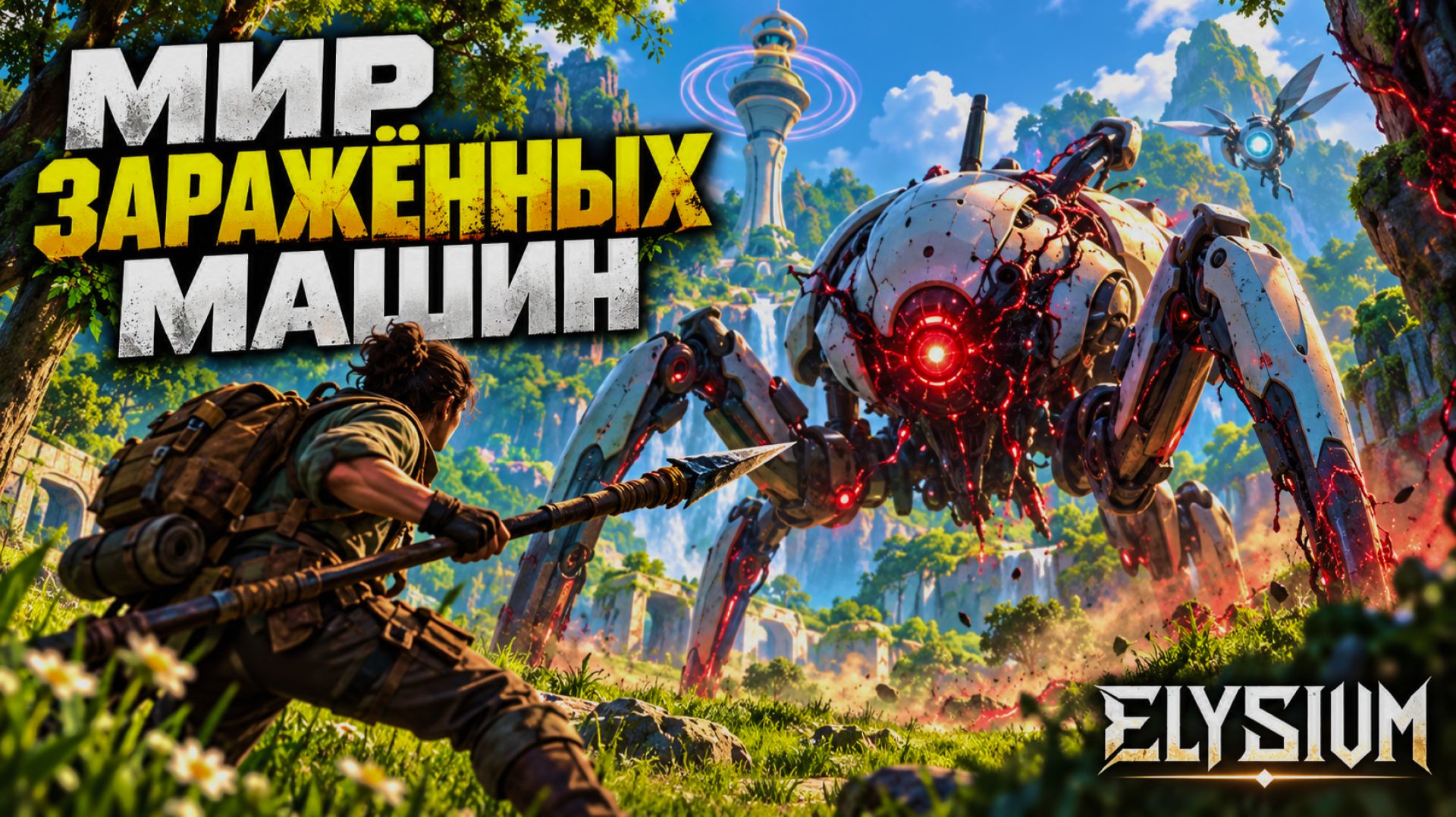 НОВАЯ ВЫЖИВАЛКА, ГДЕ МАШИНЫ СТАЛИ ВРАГАМИ! ПЕРВЫЙ ВЗГЛЯД НА — ELYSIUM