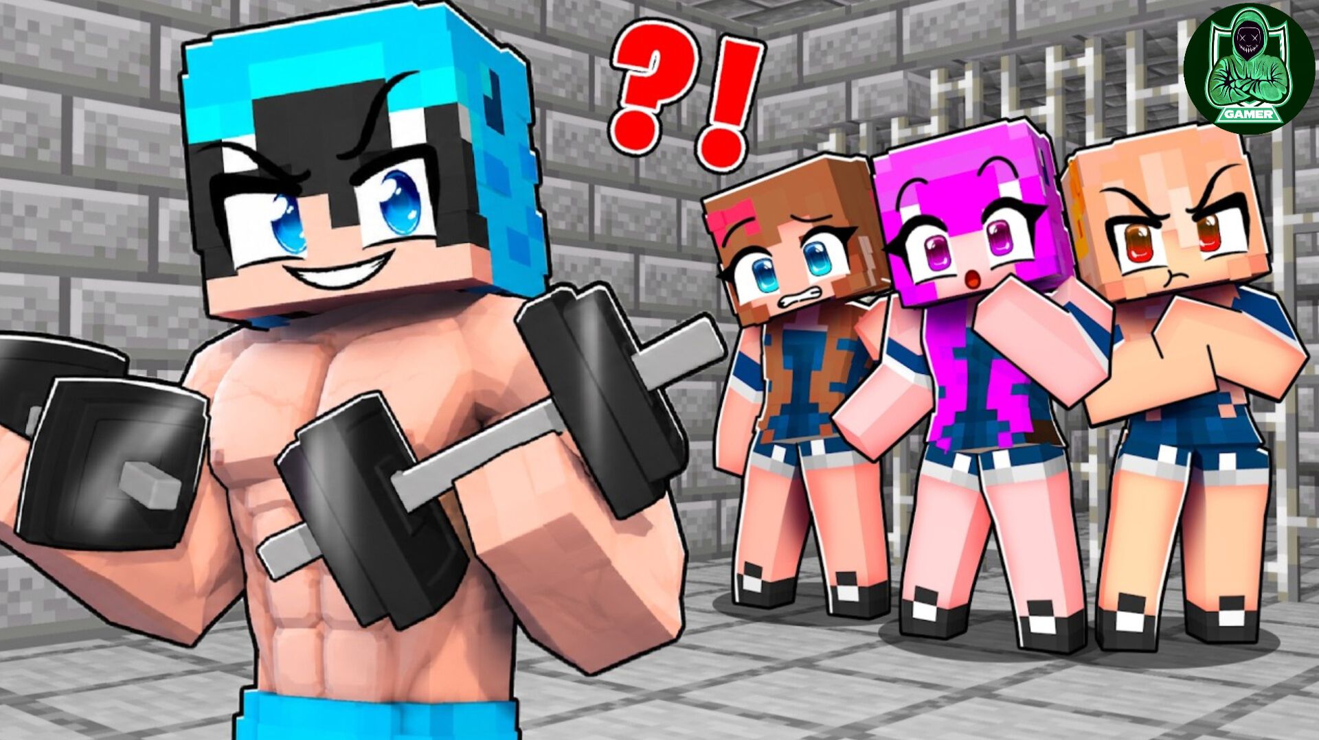 ТРЕНИРУЮСЬ в ТЮРЬМЕ, чтобы Удивить ДЕВУШЕК-ПОЛИЦЕЙСКИХ в #Minecraft