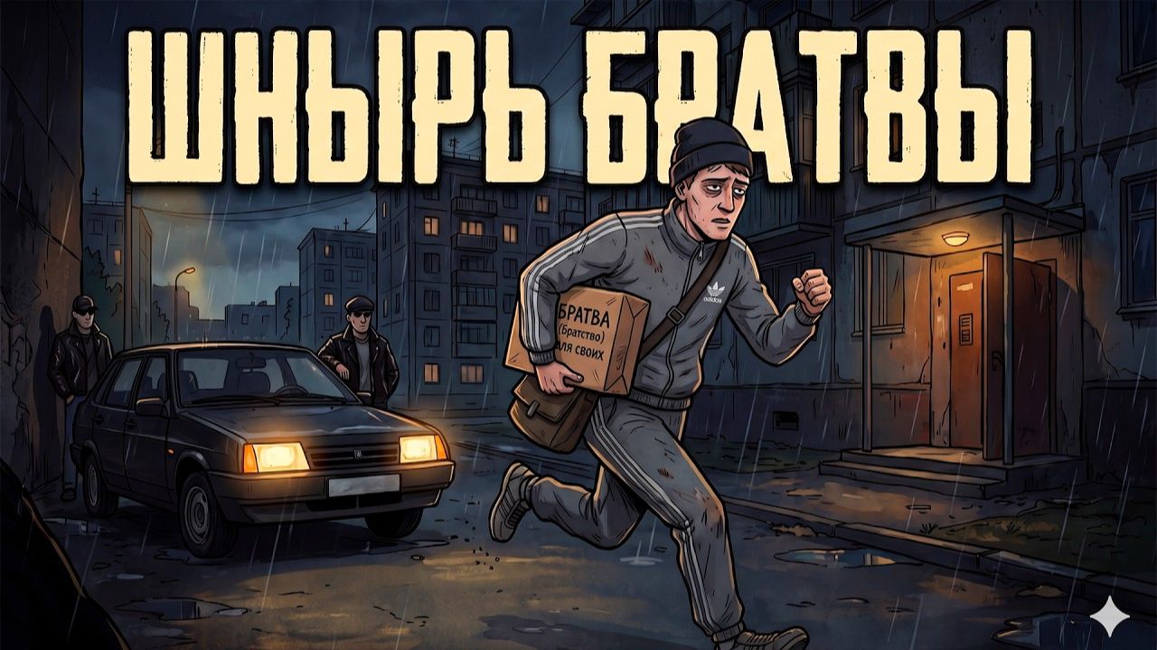 Ты — КУРЬЕР БРАТВЫ В 90-ЫЕ (И ЭТО ВСЯ ТВОЯ ЖИЗНЬ)