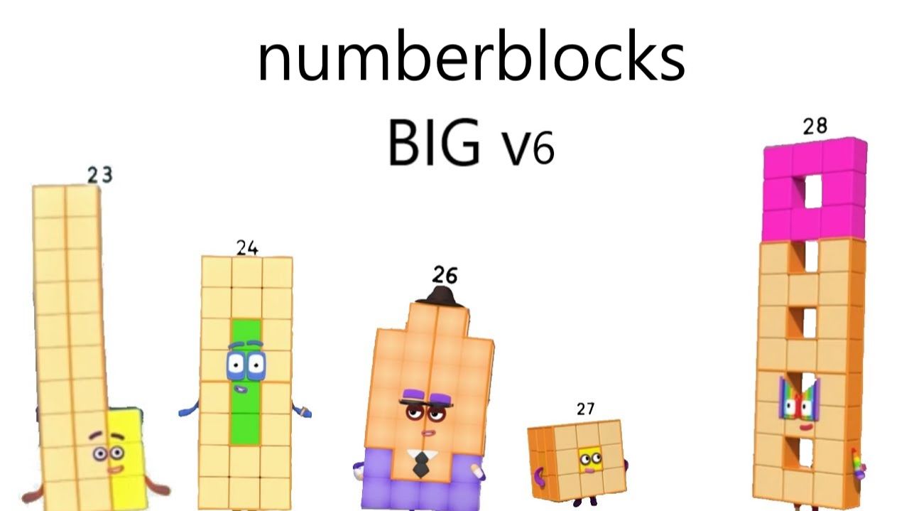 Numberblocks BIG V6