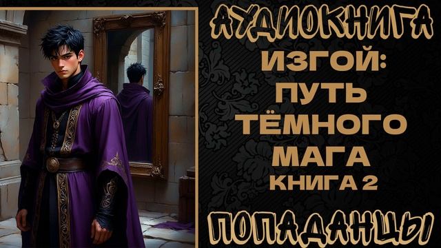 АУДИОКНИГА ПОПАДАНЦЫ: ИЗГОЙ - ПУТЬ ТЕМНОГО МАГА. КНИГА 2