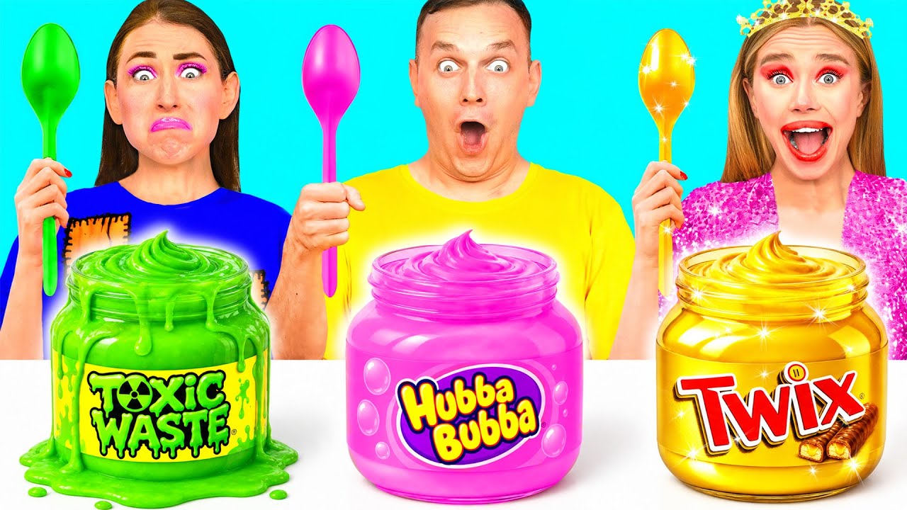 Kaya Vs Bangkrut Vs Sangat Kaya Makanan Tantangan | Tantangan Lucu BaRaDa Best