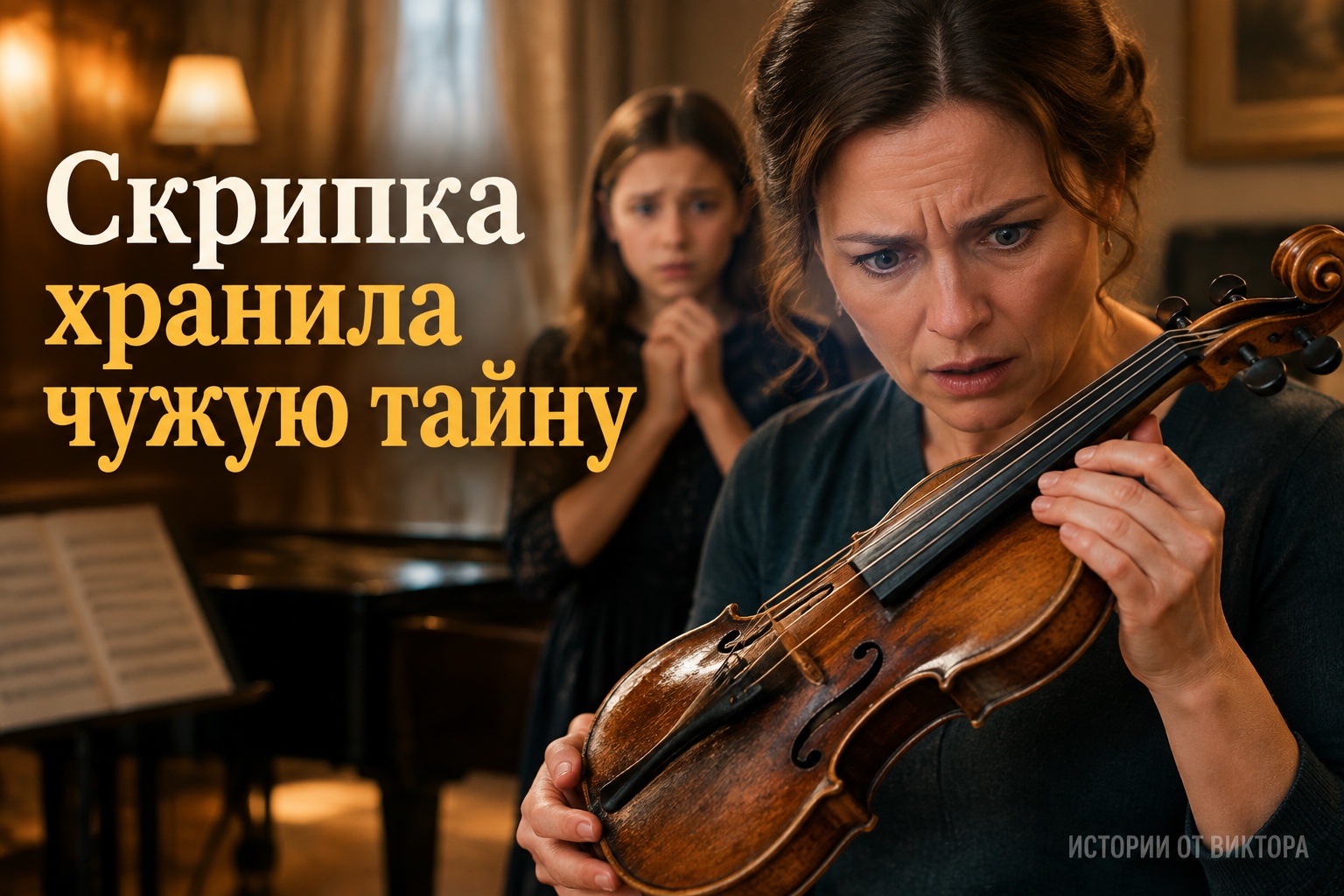 Скрипка отца зазвучала чужим голосом