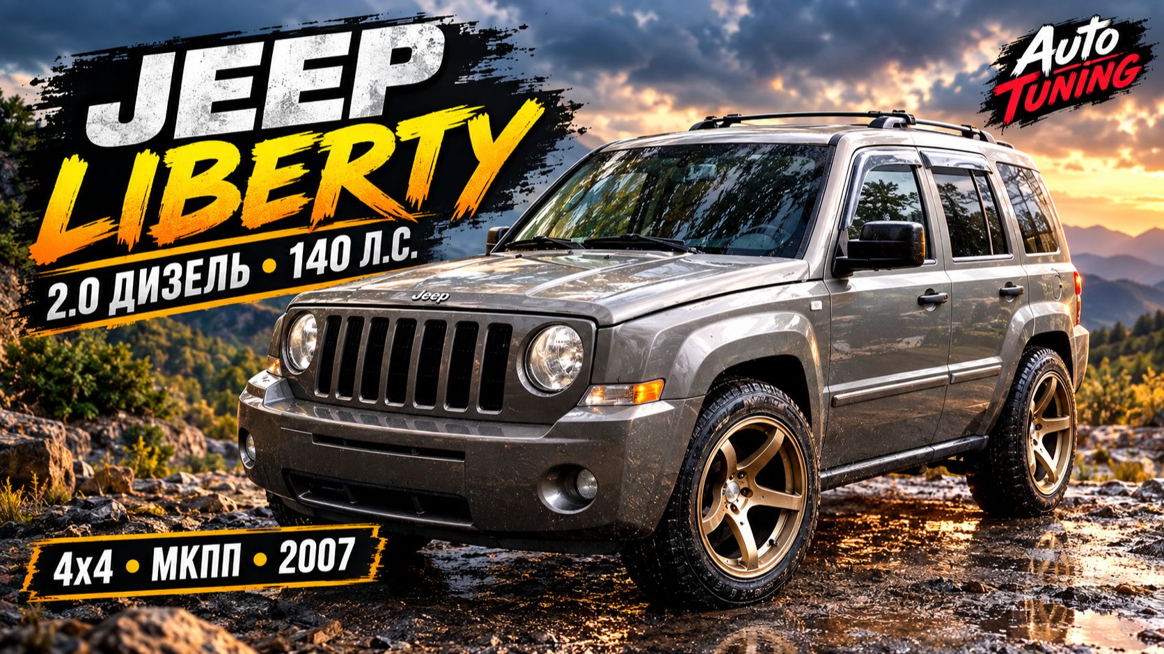 #Tuning Jeep Liberty Дизель. МКПП. H☠️D#SUPERAUTOTUNING!!!!!!!!!!!!!!