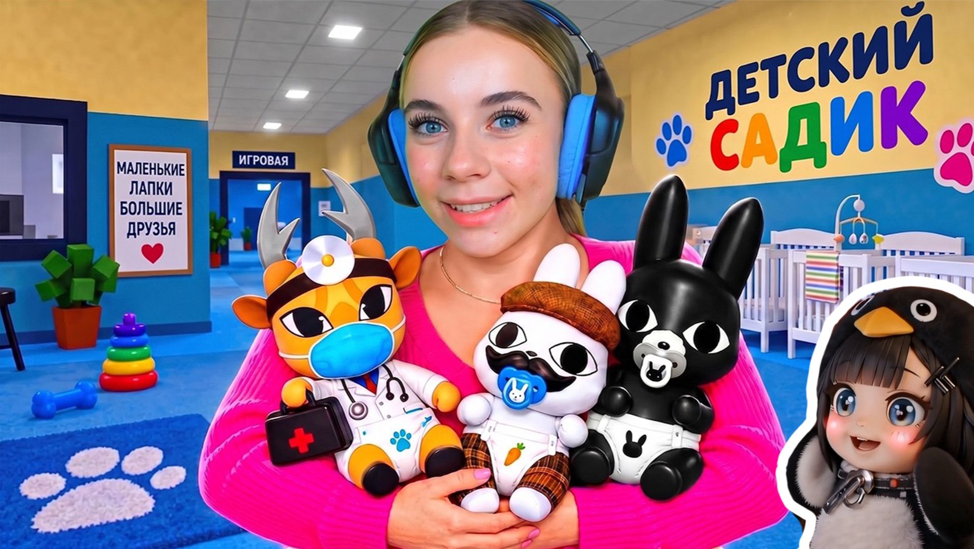 ОТКРЫЛА ДЕТСКИЙ САД ДЛЯ ЖИВОТНЫХ в ROBLOX! С АЛЁНОЙ
